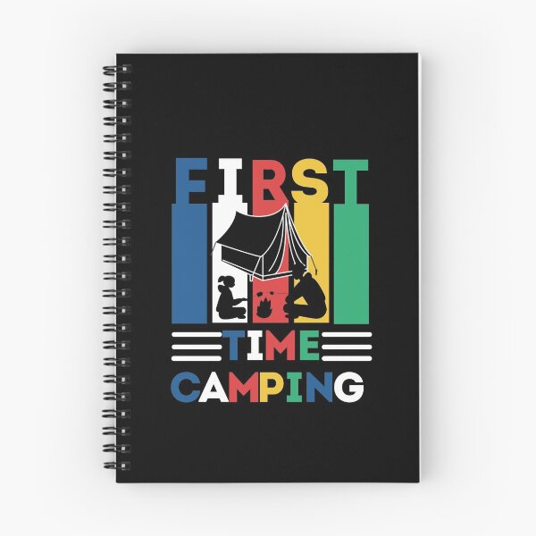 Item preview, First Time Camping designed and sold by AMINE  ★★★★★.