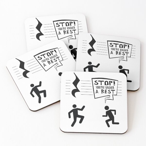 Item preview, Stop! You're under a rest designed and sold by Docartdesign.
