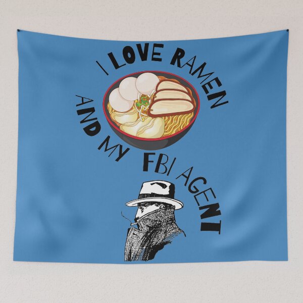Item preview, Funny I love Ramen and my FBI Agent, Ramen Noodles, Meme Lover designed and sold by CBNetwork.