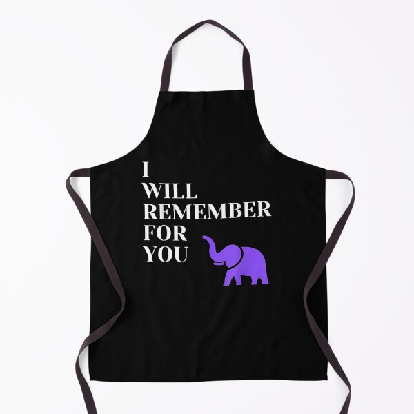 Item preview, I Will Remember For You Alzheimer's Awareness Purple  designed and sold by maizreo.