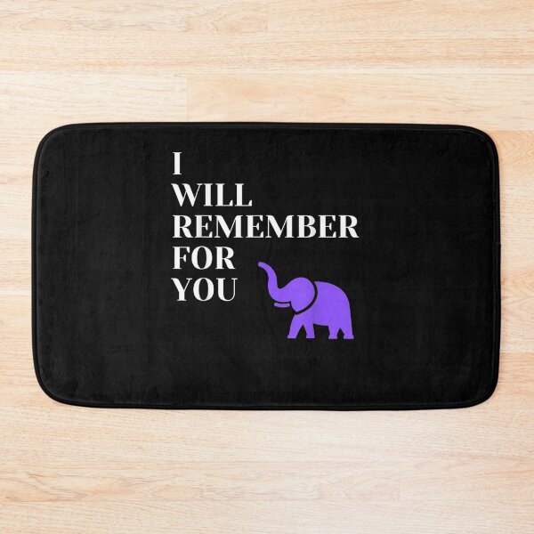 Item preview, I Will Remember For You Alzheimer's Awareness Purple  designed and sold by maizreo.