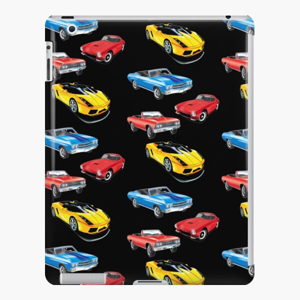 vintage and modern car's sticker pack iPad Snap Case
