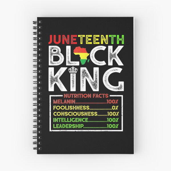 Item preview, Funny June Nth Black King Nutritional Facts Black History  designed and sold by maizreo.