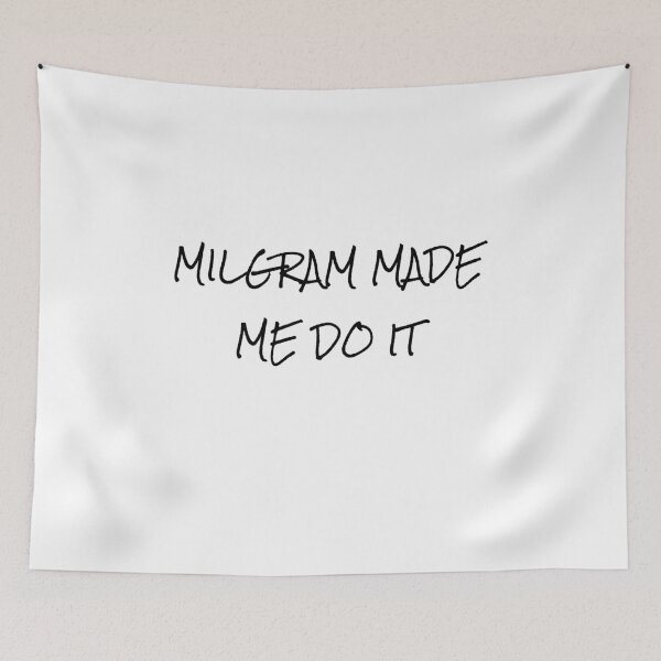 Item preview, Psychology Major Milgram designed and sold by theprof2021.
