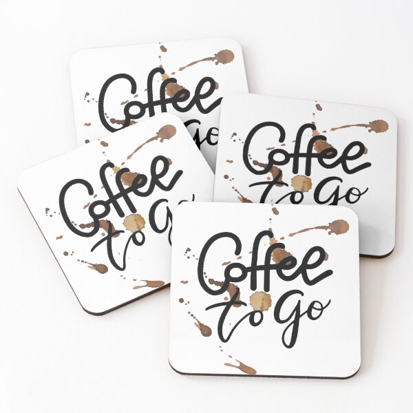 Item preview, Coffee To Go | Coffee Stain | Coffee Bean designed and sold by Nikiolilalala.