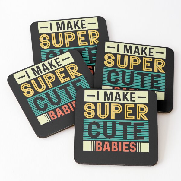 Item preview, Proud New Dad Fathers Day I Make Super Cute Babies  designed and sold by maizreo.