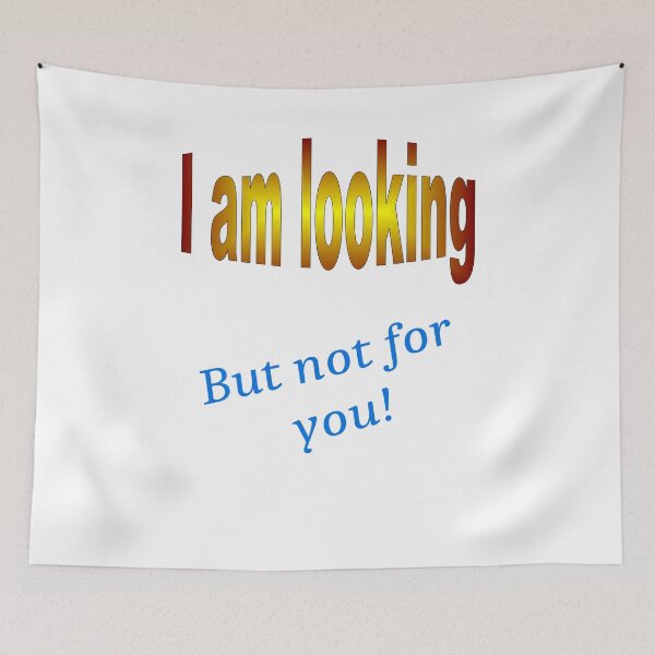 Item preview, I am looking designed and sold by CottagePop.