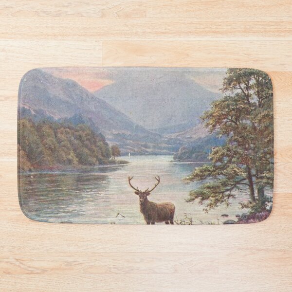Item preview, Vintage Illustration of Loch Tummel, Pitlochry, Perthshire designed and sold by yourscotland.
