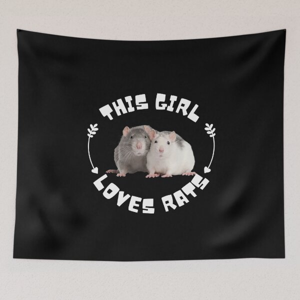 Item preview, This Girl Loves Rats designed and sold by Shop signer.