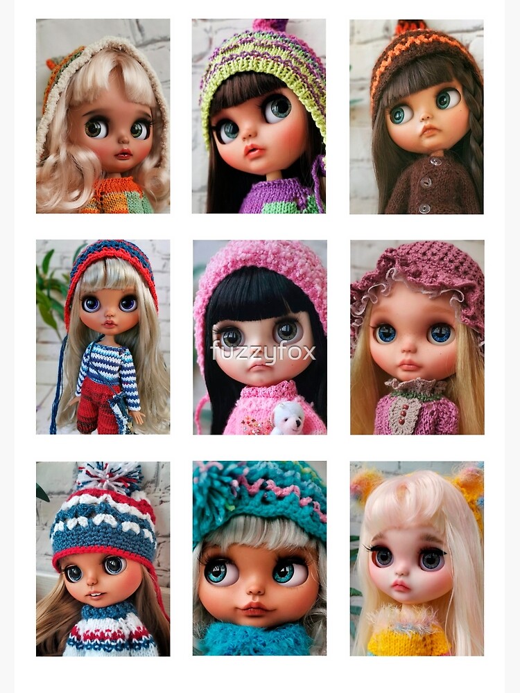 muñecas, foto de muñecas, muñeca blythe | Póster