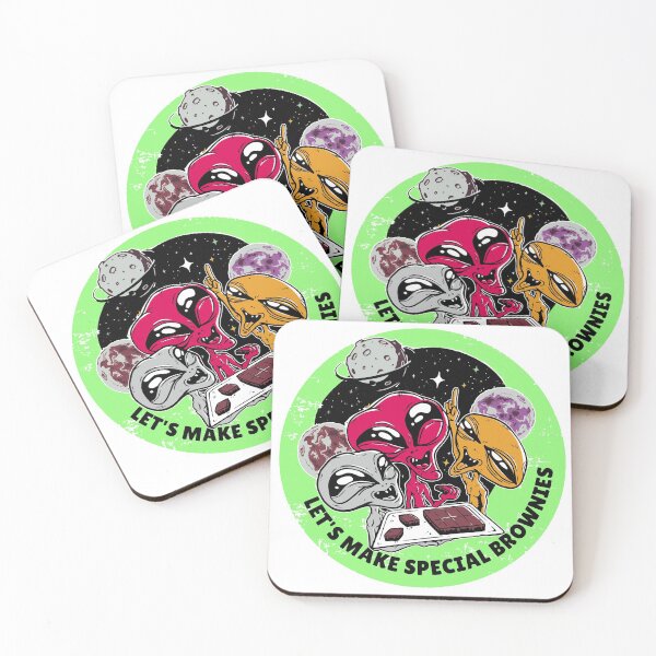Item preview, ALIENS LET'S MAKE SPECIAL BROWNIES  designed and sold by TRIBExSPACE.