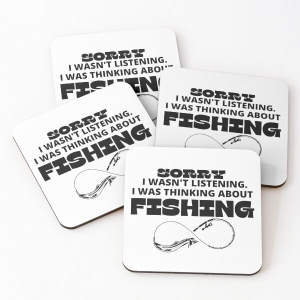 Item preview, I WASN'T LISTENING I WAS THINKING ABOUT FISHING 2 designed and sold by TThousand.