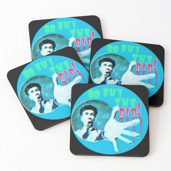 Item preview, Buy the Dip | Crypto Hodler | Vintage | Blue | Pop Aesthetics designed and sold by spinolator.