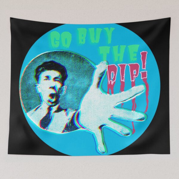 Item preview, Buy the Dip | Crypto Hodler | Vintage | Blue | Pop Aesthetics designed and sold by spinolator.