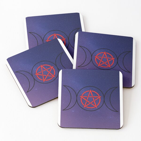 Item preview, Triple moon pentacle  designed and sold by Helen Enchanted Designs .