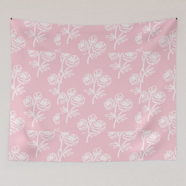 Item preview, Single Line Pink Peony designed and sold by cedarandsalt.