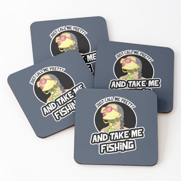 Item preview, Just call me pretty and take me fishing Tee designed and sold by HelloLoriDesign.