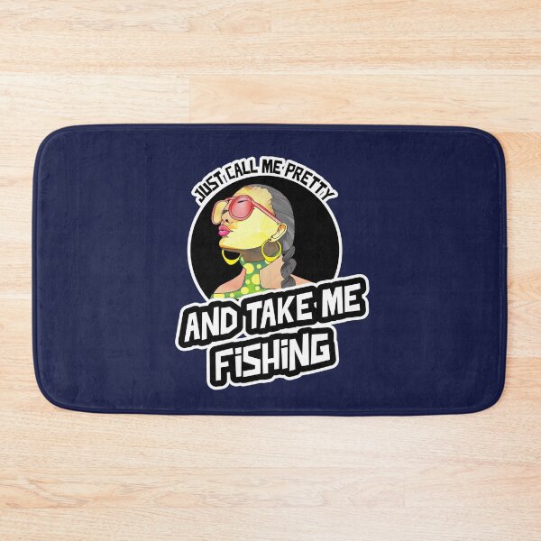 Item preview, Just call me pretty and take me fishing Tee designed and sold by HelloLoriDesign.