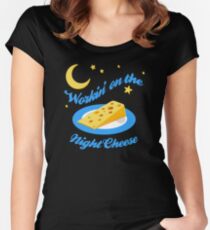 Night Cheese Women's Fitted Scoop T-Shirt