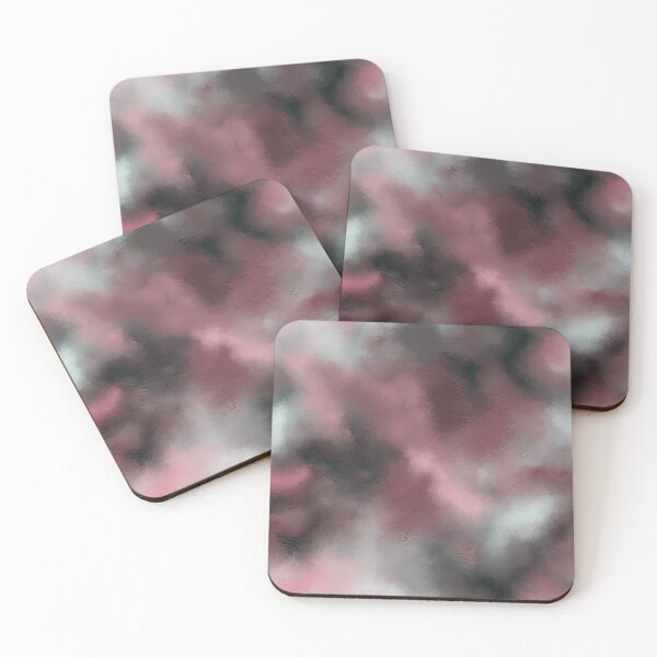Item preview, Pink-black textured abstraction. designed and sold by UVI-CA.