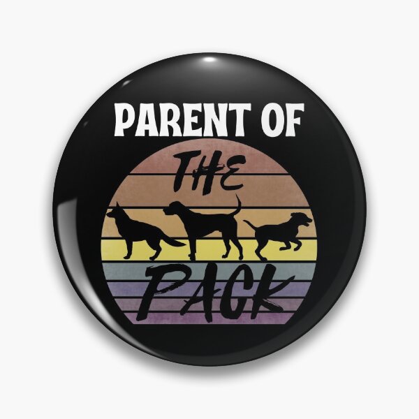 Item preview, Parent of The Pack: Dog Parent Retro Vintage Sunset designed and sold by ACC .