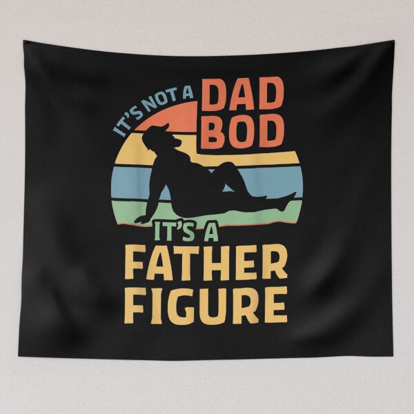 Item preview, It's Not A Dad Bod It's A Father Figure Funny Fathers Day  designed and sold by maizreo.