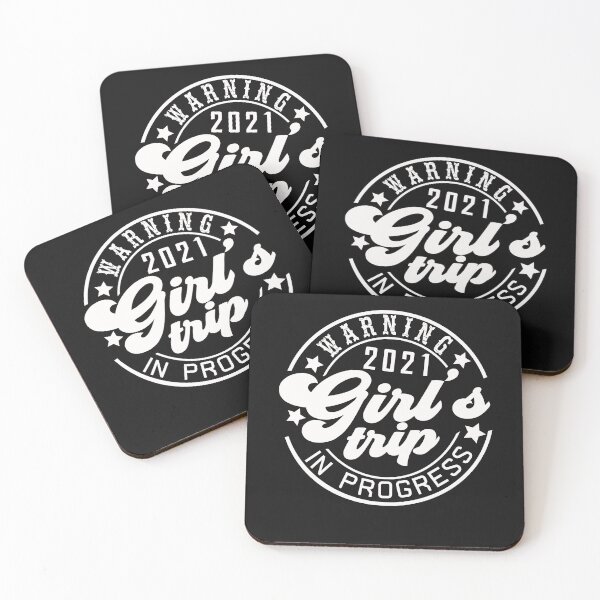Item preview, Warning Girls Trip In Progress, Girl Trip 2021  designed and sold by binly123.