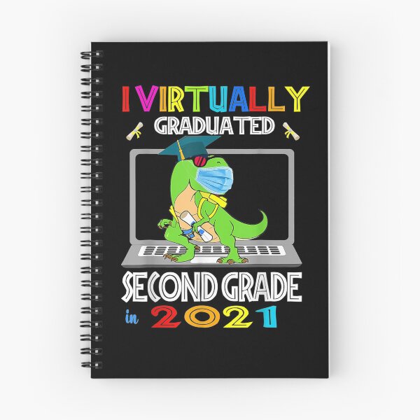 Item preview, I Virtually Graduated 2nd Grade Graduation Virtual T Rex  designed and sold by maizreo.