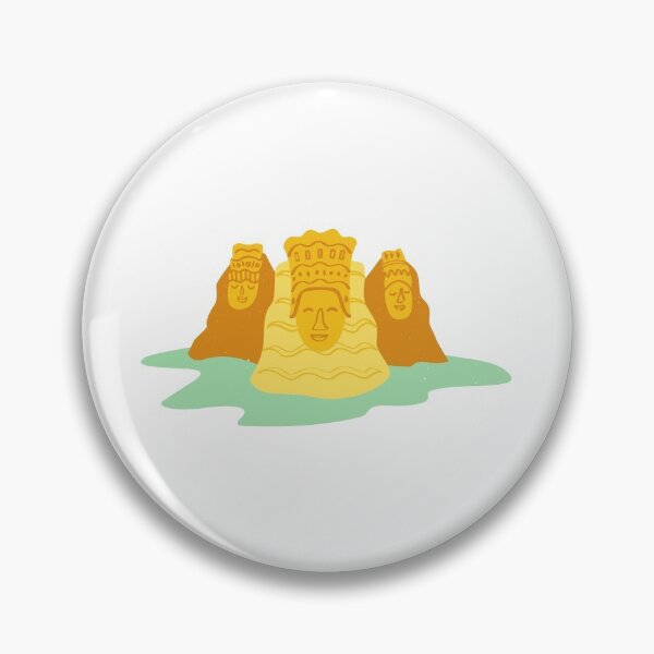 Item preview, Colorful Hand-Drawn Bayon Khmer Temple Cambodia World Landmark designed and sold by MIDDLX.