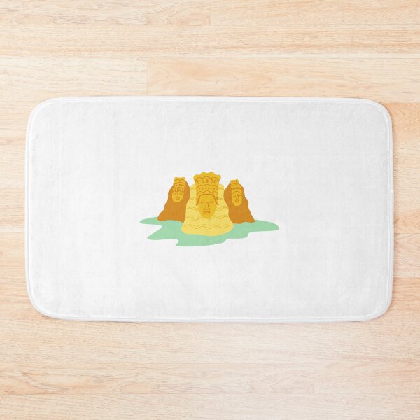 Item preview, Colorful Hand-Drawn Bayon Khmer Temple Cambodia World Landmark designed and sold by MIDDLX.