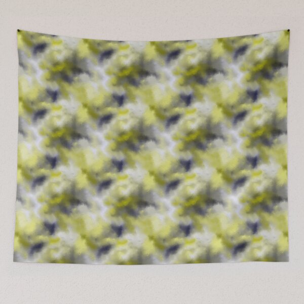 Item preview, Yellow-black textured abstraction. designed and sold by UVI-CA.