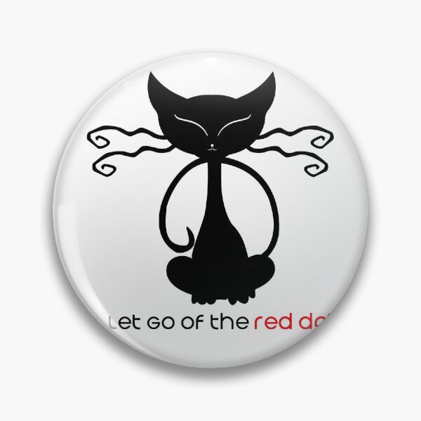 Item preview, let go of the red dot - zen cat designed and sold by keyword1.