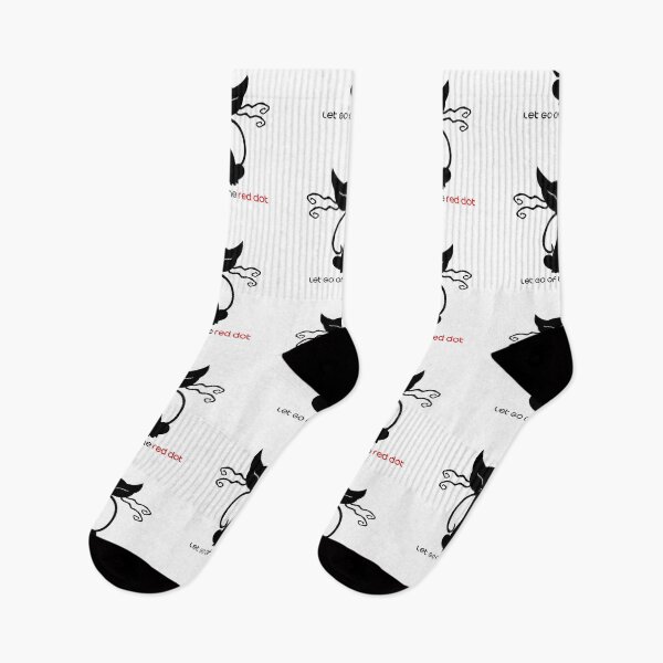 Item preview, let go of the red dot - zen cat designed and sold by keyword1.