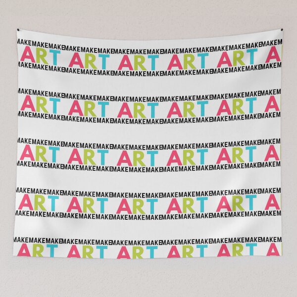 Item preview, Make Art designed and sold by FanekShop.