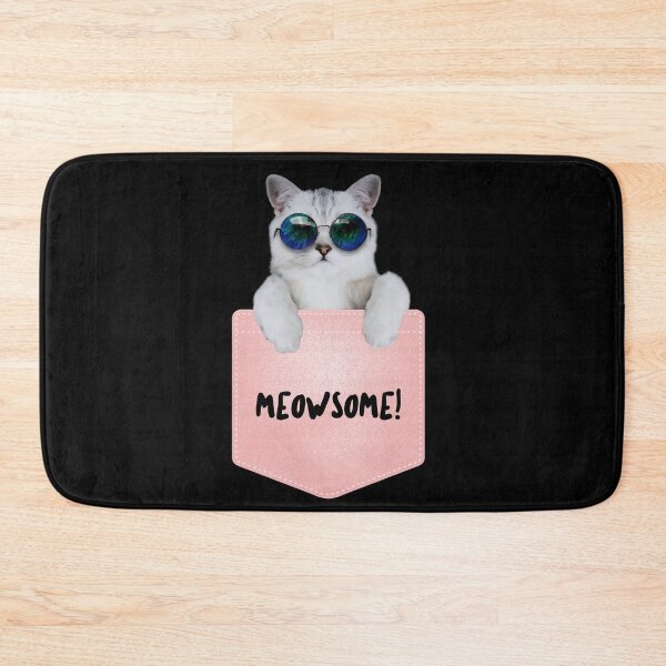 Item preview, Meowsome! A Cool Cat Peeps out of My Pocket. designed and sold by Englishmistress.