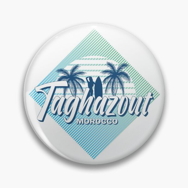 Item preview, Taghazout Morocco Retro Summer Surfing Design designed and sold by CynthiaGraphics.