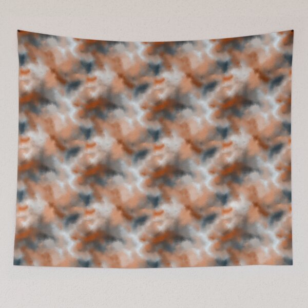 Item preview, Orange-black textured abstraction. designed and sold by UVI-CA.