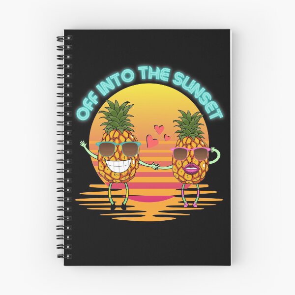 Item preview, Funny Pineapple- Off Into The Sunset Pineapple Lovers  designed and sold by Designs By YL.