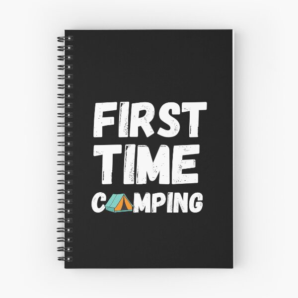 Item preview, First Time Camping designed and sold by AMINE  ★★★★★.