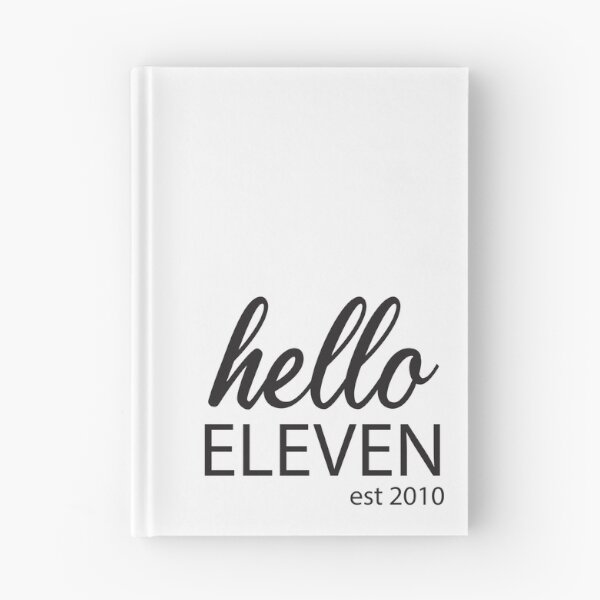 Item preview, Hello Eleven Est 2010, 11th Birthday, 11th Birthday Gift for Girls, Eleventh B-Day  designed and sold by adjamine.