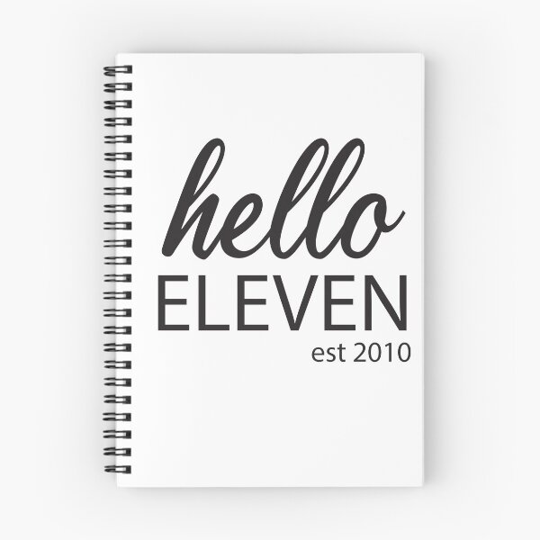 Item preview, Hello Eleven Est 2010, 11th Birthday, 11th Birthday Gift for Girls, Eleventh B-Day  designed and sold by adjamine.