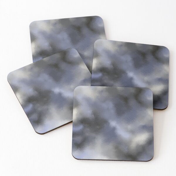 Item preview, Blue-black textured abstraction. designed and sold by UVI-CA.