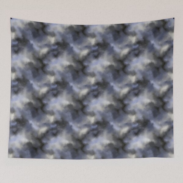 Item preview, Blue-black textured abstraction. designed and sold by UVI-CA.