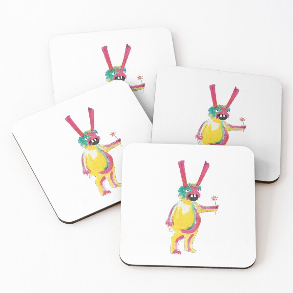 Artikelvorschau, März Hase. Hase oder Kaninchen, säurefarben, blühend. entworfen und verkauft von funny-weird.