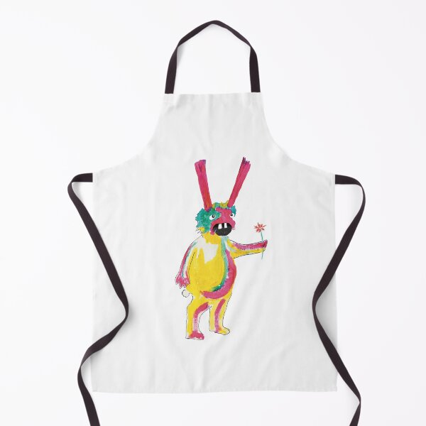 Item preview, March Hare. hare or rabbit, acid colored, giving flower. designed and sold by funny-weird.