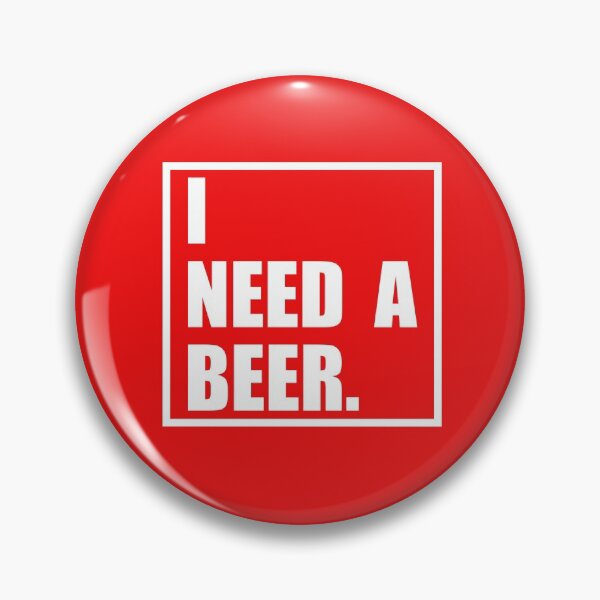 Item preview, Funny I Need A Beer Design designed and sold by eham93.