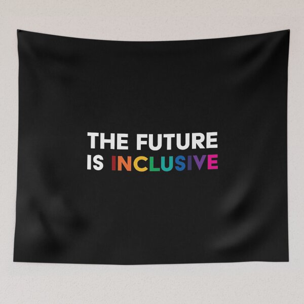 Item preview, The Future Is Inclusive - Social Justice - Diversity & Inclusion - Human Rights designed and sold by UBUCO.