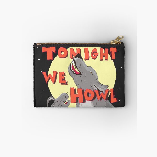 Item preview, Tonight We Howl wolf and rabbit howling at the moon designed and sold by davidscohen.