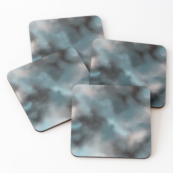 Item preview, Blue-black textured abstraction. designed and sold by UVI-CA.