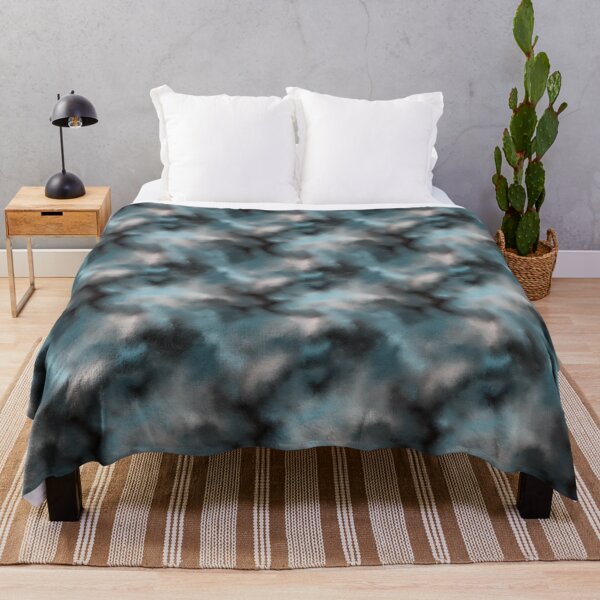 Item preview, Blue-black textured abstraction. designed and sold by UVI-CA.